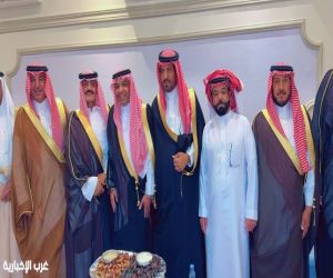 الأستاذ مفضي فالح لهيان يحتفل بزواج ابنه الشاب فالح