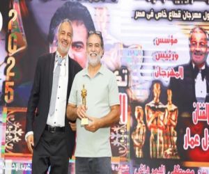 مهرجان  أوسكار ايجيبت السينمائي يكرم بطل حدوتة مصرية الفنان محسن محى الدين