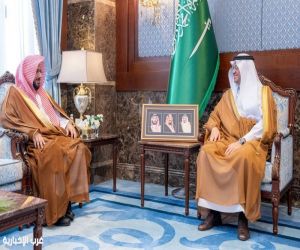 سمو محافظ الأحساء يستقبل رئيس المحكمة الإدارية بالمحافظة