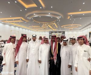 عبدالله دخيل الله المخيمر يحتفل بزواجه بقصر نخبة الوادي بمحافظة طبرجل