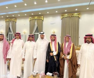محمد النعيم يحتفل بزواج ابنه تركي بالقصر الذهبي بمحافظة طبرجل