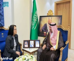 أمير منطقة نجران يستقبل القنصل العام البريطاني بجدة