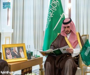 أمير الجوف يستقبل مدير فرع "البيئة" بالمنطقة ويطّلع على تقرير التشجير ضمن مبادرة "السعودية الخضراء"