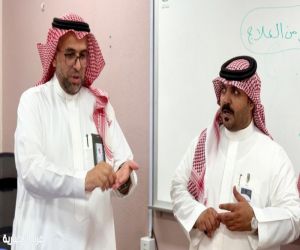 زيارة المدير العام للتعليم بمنطقة عسير والمشرف العام للحملة الصيفية للتوعية ومحو الأمية بتثليث