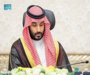 سمو ولي العهد يرأس جلسة مجلس الوزراء في نيوم