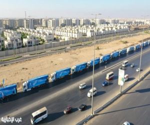 مؤسسة الجود عضو التحالف الوطني للعمل الأهلي تطلق القافلة الاغاثية الـ 11 لغزة بـ 26 الف كرتونة مواد غذائية
