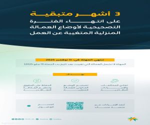 الموارد البشرية: 3 أشهر متبقية على انتهاء مهلة تصحيح أوضاع العمالة المساندة المتغيبة عن العمل