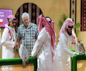 صقارون دوليون يشيدون بتسهيلات نادي الصقور في المزاد الدولي