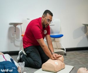 5900 مستفيد من برامج التدريب بهيئة الهلال الأحمر بمكة خلال شهر