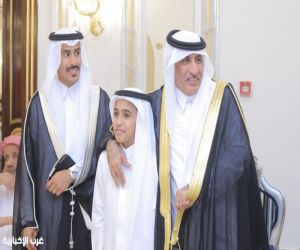 رجل الأعمال مطلق الشريف يحتفل بزفاف نجله"تركي".