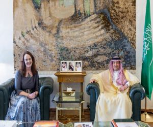 نائب وزير الخارجية يستقبل القائم بالأعمال بالسفارة الأمريكية لدى المملك