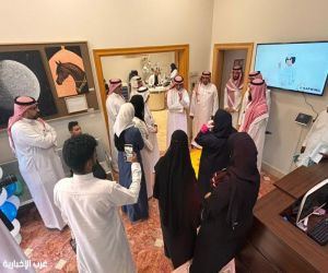 رئيس مجموعة الاستدامة والمسؤولية الاجتماعية ببنك الجزيرة  يزور جمعية إبصار وافتتح معمل الحاسب الآلي والتقنيات المساندة بالجمعية