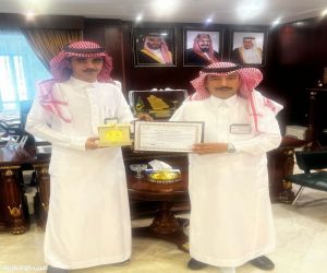 عمر العدوان يحصد جائزة سفير التميّز كأفضل موظف بأحوال الجوف