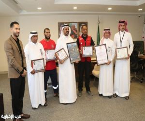 الهلال الأحمر بجازان يحصل على شهادة الاعتماد الدولي ISO 9001:2015"