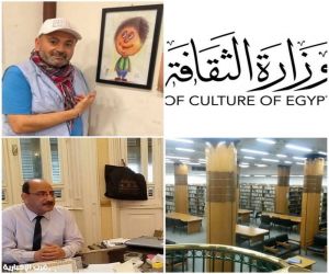 أصحاب الهمم يلونون الفن بالكاريكاتير   بمكتبة القاهره الكبرى السبت