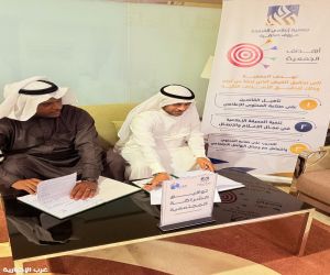 توقيع شراكة مجتمعية بين الجمعية الإعلامية بالقنفذة ونادي الخالدية الرياضي