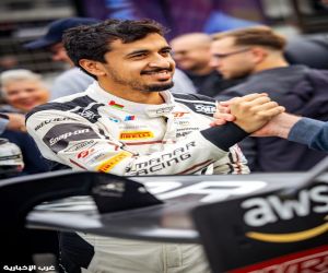 الفيصل الزبير مع فريق المنار يفوزون بفئة الكأس الذهبي على حلبة نوربرغرينغ الألمانية