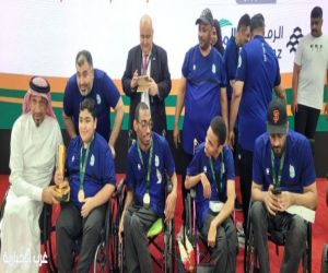 إنجاز تاريخي لنادي ذوي الإعاقة في بطولة البوتشيا المفتوحة بالرياض