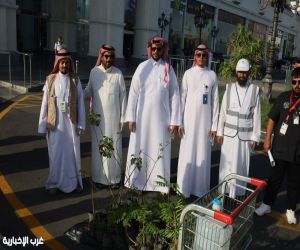 بيئة الطائف تنفذ مبادرة تشجير في تيرا مول بالتعاون مع فريق “أثمر” التطوعي