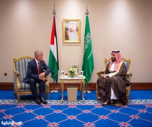 ولي العهد وملك الأردن يبحثان تطورات الأوضاع على الساحتين العربية والإسلامية