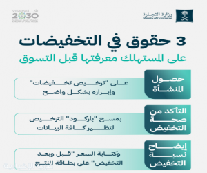 3 حقوق في التخفيضات على المستهلك معرفتها قبل التسوق.