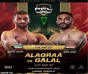 نزال من العيار الثقيل يجمع الأقرع وجلال في نصف نهائي بطولة المقاتلين المحترفين بالرياض