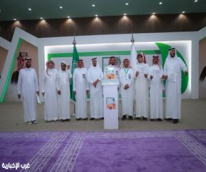 مكتب وزارة البيئة والمياه والز اعة يكريم المشاركين والمنظمين في مهرجان النتجات التحويلية الزراعية بدومة الجندل