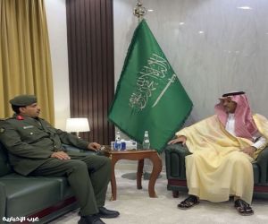 محافظ طبرجل يستقبل مدير شعبة جوازات طبرجل المعين حديثاً