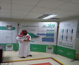هيئة الأمر بالمعروف بخليص تفعّل المعرض التوعوي (ولاء) بالتعاون مع الدفاع المدني