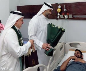 مدير صحة الطائف يزور مستشفى الأمين العام ويهنئ المرضى باليوم الوطني 95