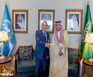 وزير الدولة للشؤون الخارجية يلتقي وزير خارجية البيرو