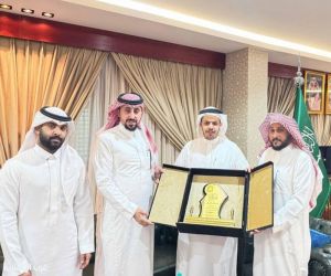 مدير عام فرع الشؤون الإسلامية بالمدينة المنورة يستقبل المدير التنفيذي لجمعية المكفوفين "رؤية"