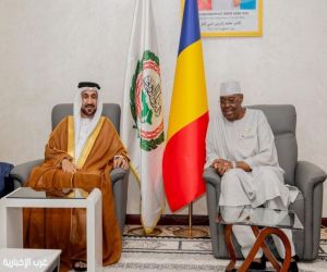 رئيس البرلمان العربي يلتقي رئيس مجلس الشيوخ بتشاد.. ويؤكد على تعزيز العلاقات العربية الأفريقية على المستوى البرلماني