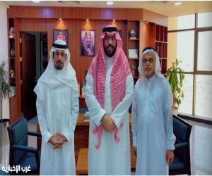 رئيس بلدية الجفر المهندس سعيد محمد القحطاني يستقبل أعضاء "دار الرحمة"