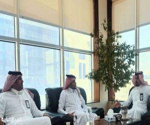 مدير مكتب وزارة البيئة والمياه والزراعة بمحافظة بيشة يستقبل رئيس قسم هيئة الصحة العامة ( وقاية ) بالمحافظة