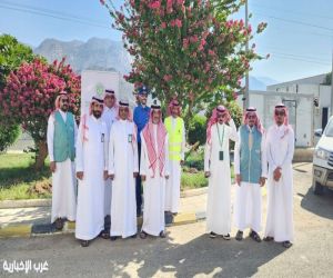 مبادرة تشجير لتعزيز الغطاء النباتي وتحسين المشهد البيئي بالعرضيات
