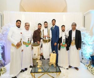 عرس يمني أصيل يضيء سماء مدينة لاهتي الفنلندية