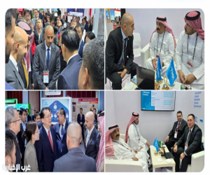 هيئة المساحة الجيولوجية  تبحث التعاون مع شركات وخبراء في مؤتمر الصين للتعدين