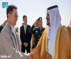 نائب رئيس جمهورية الصين الشعبية يغادر الرياض وفي مقدمة مودعيه نائب أمير المنطقة