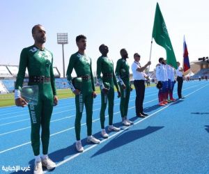 منافسات قوية في سباق (400) متر تتابع ببطولة العالم لرياضة الإطفاء والإنقاذ منافسات قوية في سباق (400) متر تتابع ببطولة العالم لرياضة الإطفاء والإنقاذ