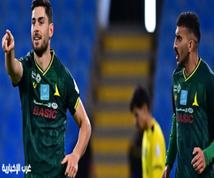 الخليج يتغلّب على الحزم بأربعة أهداف مقابل هدف في دوري المحترفين