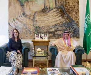 نائب وزير الخارجية يستقبل القائمة بالأعمال في السفارة الأمريكية لدى المملكة