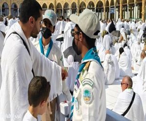 كشافة تعليم #مكة تشارك في تنظيم وتفويج الحشود ب #المسجد_الحرام