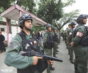 انتشار عسكري ضخم في فنزويلا رداً على الحشد الأمريكي