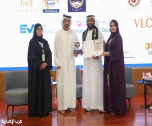 دكتوراه فخرية في المسؤولية المجتمعية لآدم البلوشي مدير عام جمعية الإمارات للسرطان