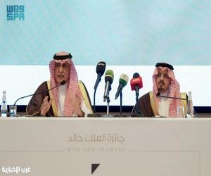 الأمير فيصل بن خالد يعلن الفائزين بجائزة الملك خالد لعام 2025 خلال مؤتمر صحفي بالرياض