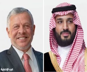 ولي العهد يستعرض تطورات الأوضاع الإقليمية مع ملك الأردن