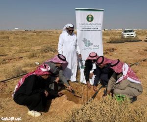"بيئة دومة الجندل" تواصل مبادرات تشجير منتزه الأضارع والرديفة البري بالتعاون مع جمعية سدر للأشجار البرية بزراعة “1300” شتلة