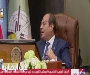 عاجل الرئيس السيسى: أنشأت مشروعات بتكلفة 7 تريليونات جنيه
