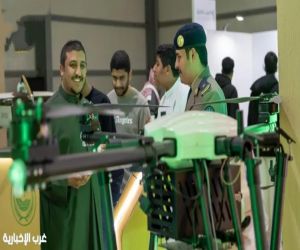 الدفاع المدني يستعرض طائرة دون طيار للبحث والإنقاذ في معرض الطيران العام 2025